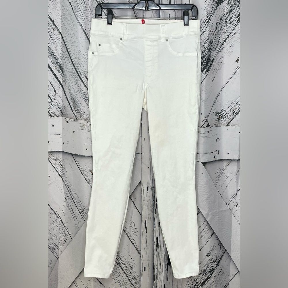 Spanx Skinny Leg Jeans Pull On White Sz. M/M